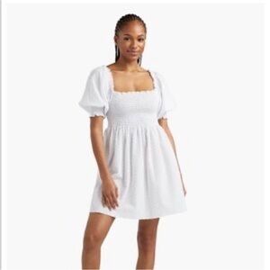 J. Crew White Mini Dress